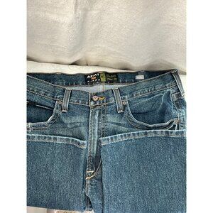 Ariat M5 Men's Straight Leg Jeans 36x36 Medium Wash Denim Cotton Blend Durable C